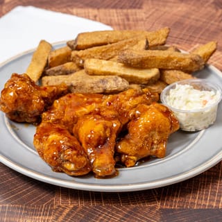 Party Wings - Sweet Red Chili - 6pc w/Fries