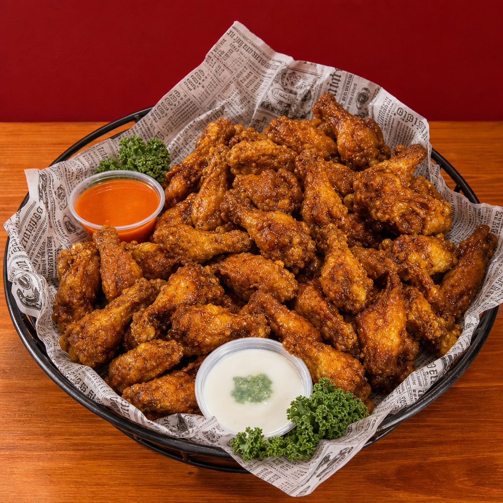 Party Wing Platter - Large - 55pc.