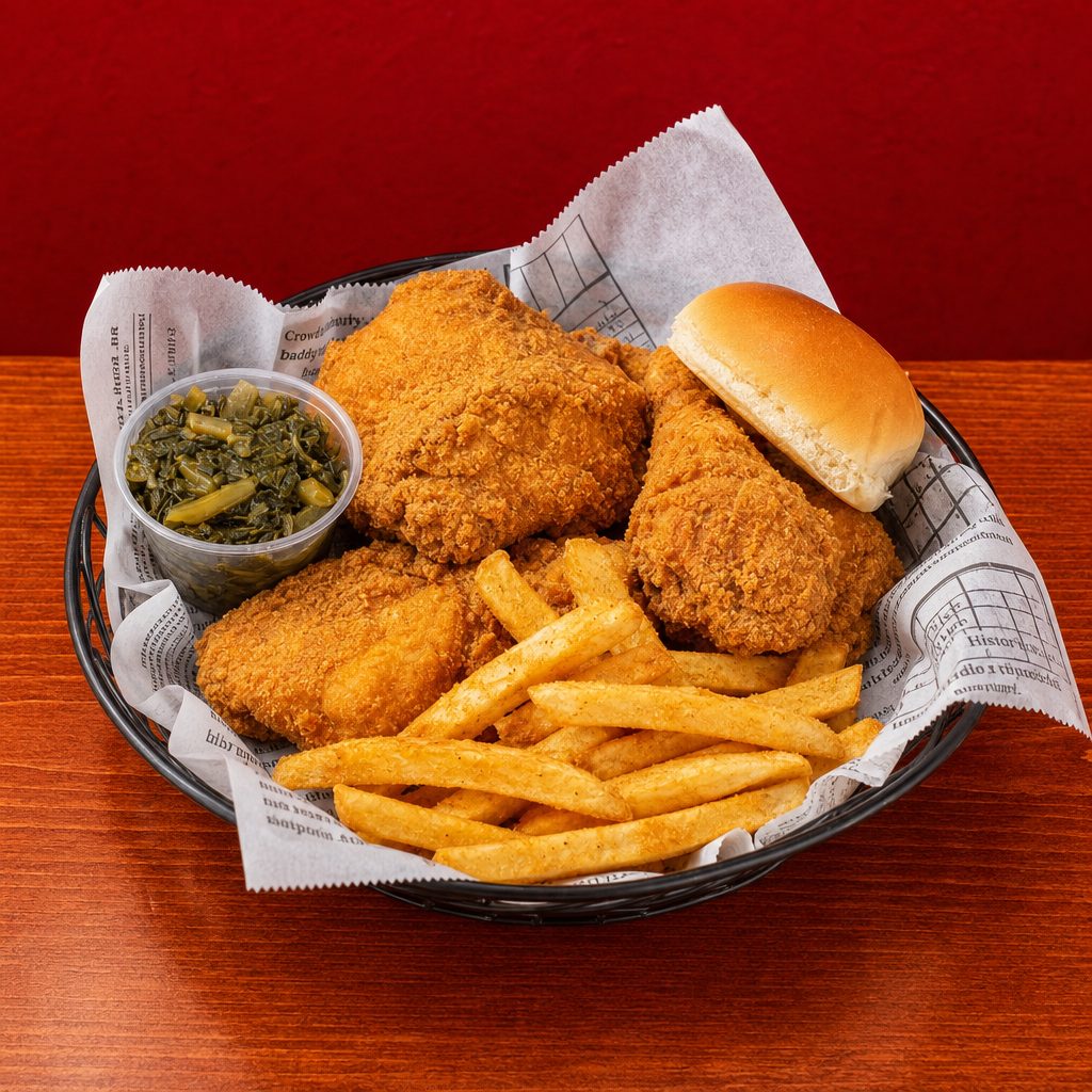 Pressure Fried Chick N' Dinner - 3pc.