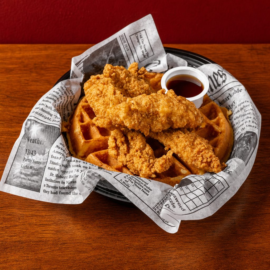 Chick N' Waffle - 3-Chick N' Tenders.