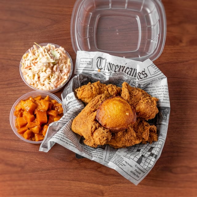 Pressure Fried Chick N' Dinner - 4pc.