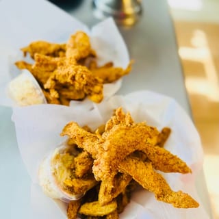 Chick N' Tenders - 6pc (includes fries & slaw)